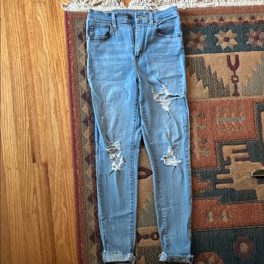 Levi's Mile High Super Skinny Jeans